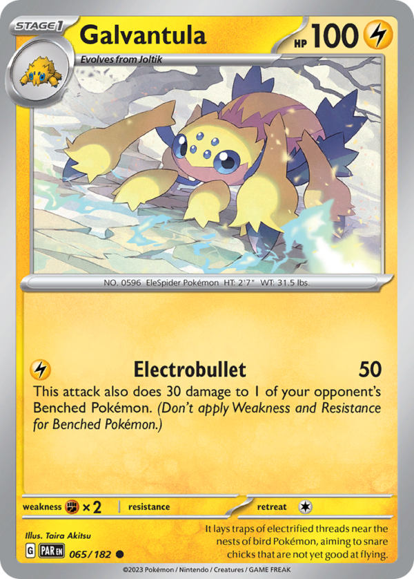 65/182 Galvantula Common Paradox Rift