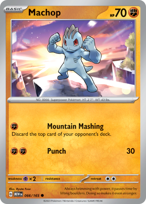 66/165 Machop Common 151