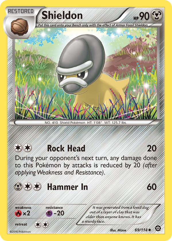 69/114 Shieldon Uncommon Steam Siege