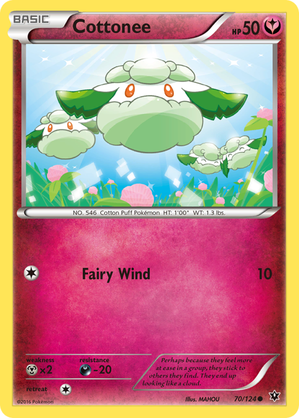 70/124 Cottonee Common Fates Collide