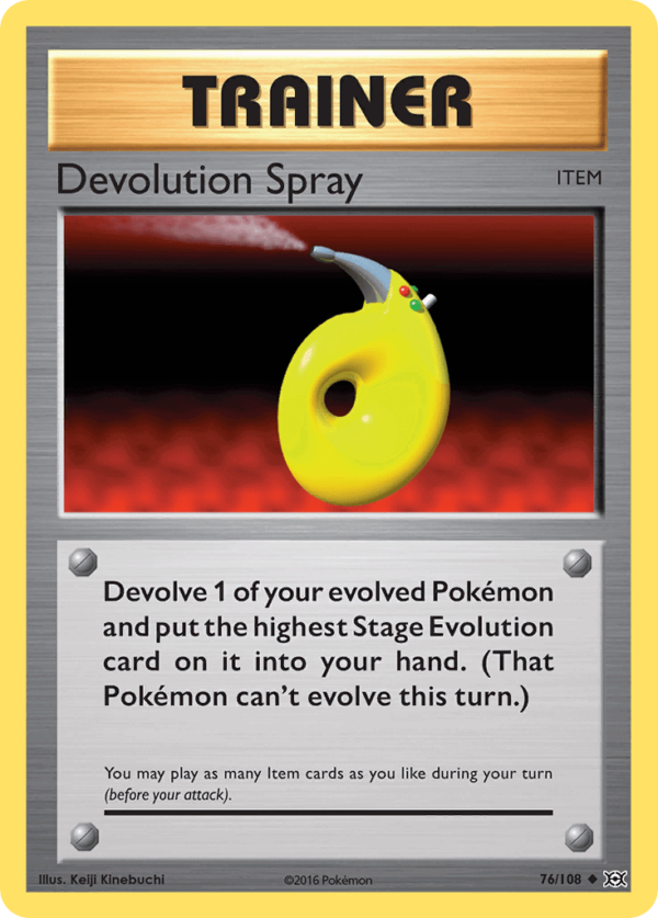 76/108 Devolution Spray Uncommon Evolutions