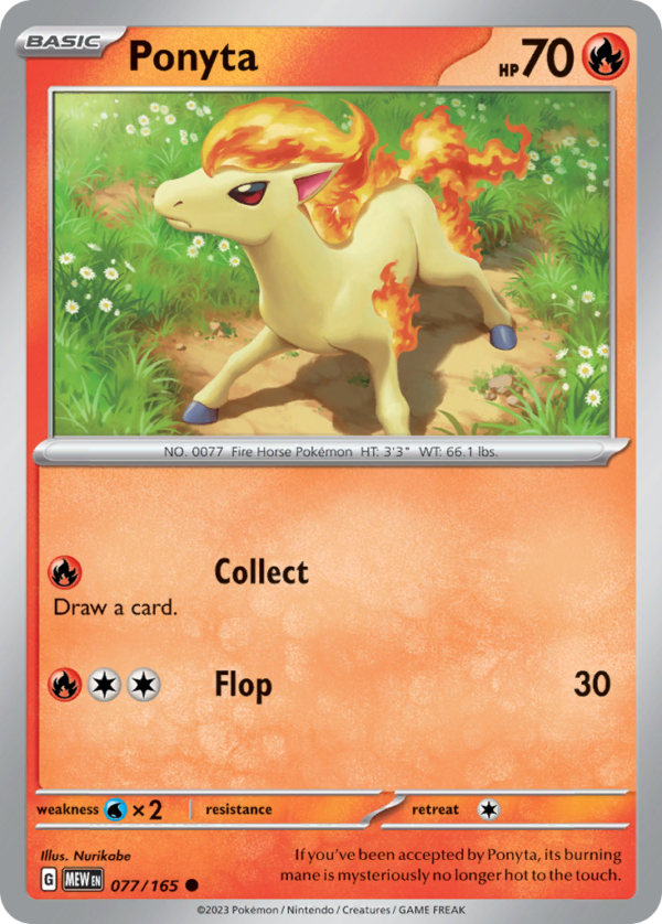 77/165 Ponyta Common 151
