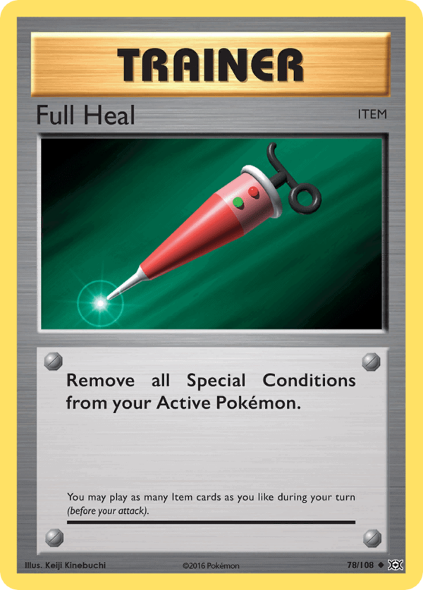 78/108 Full Heal Uncommon Evolutions