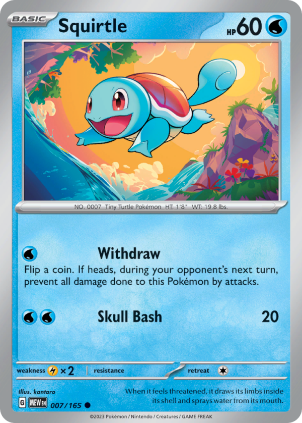 7/165 Squirtle Common 151