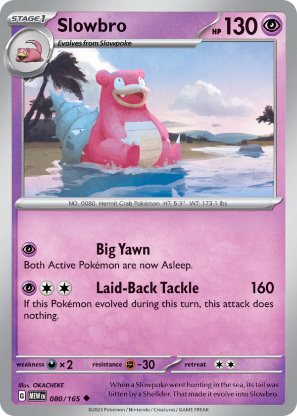 80/165 Slowbro Uncommon 151