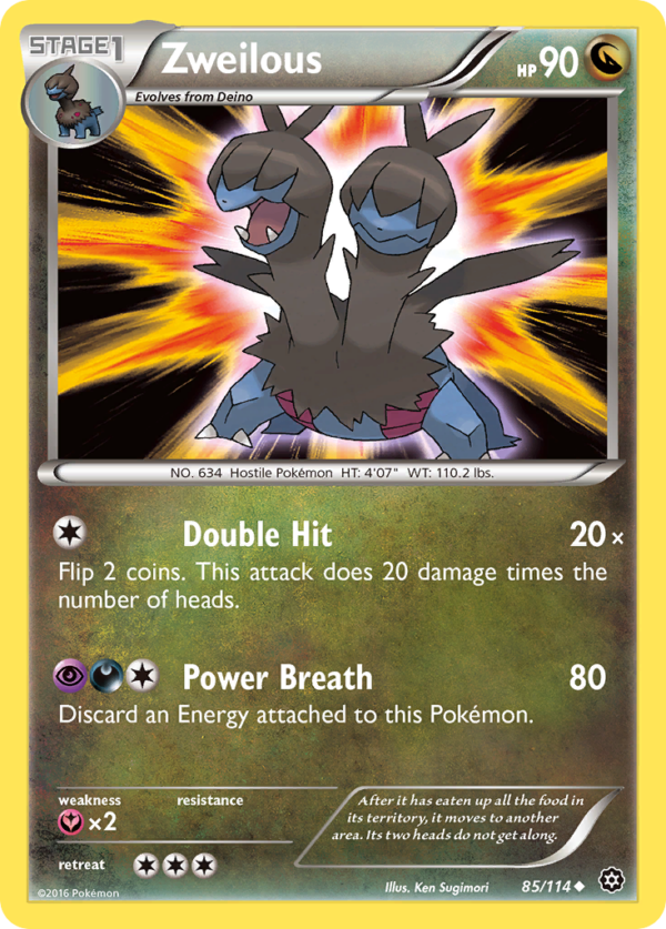 85/114 Zweilous Uncommon Steam Siege