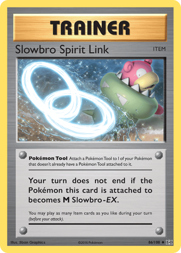 86/108 Slowbro Spirit Link Uncommon Evolutions