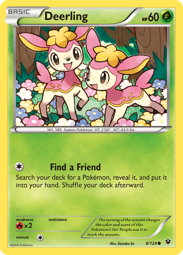 8/124 Deerling Common Fates Collide
