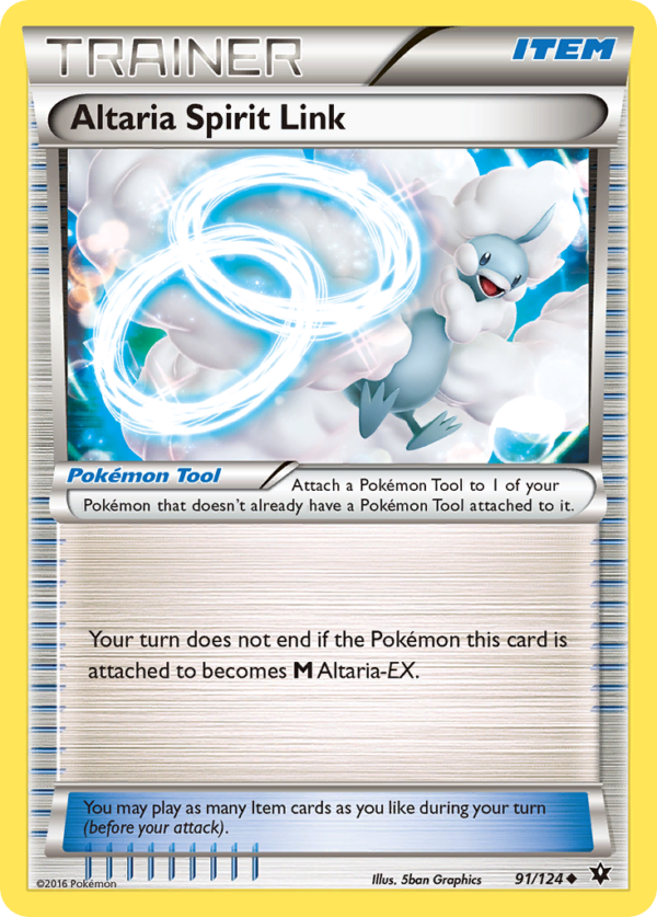 91/124 Altaria Spirit Link Uncommon Fates Collide