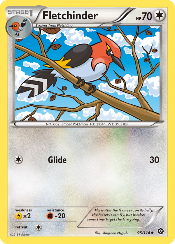 95/114 Fletchinder Uncommon Steam Siege