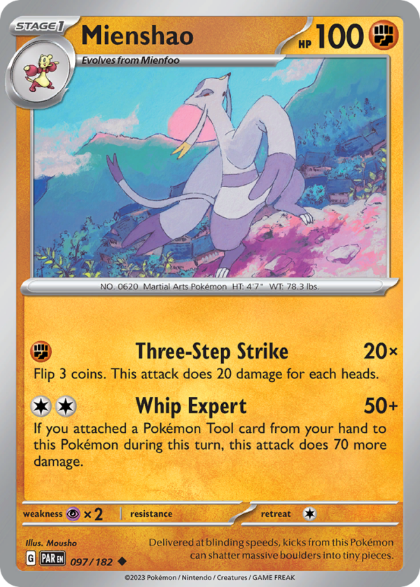 97/182 Mienshao Uncommon Paradox Rift