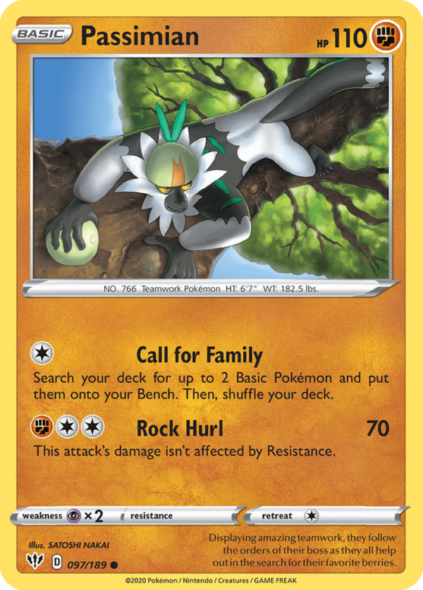 97/189 Passimian Common Darkness Ablaze