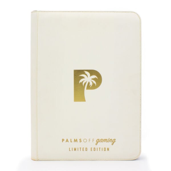 LIMITED EDITION 9 Pocket Zip Trading Card Binder - Palms Off Gaming