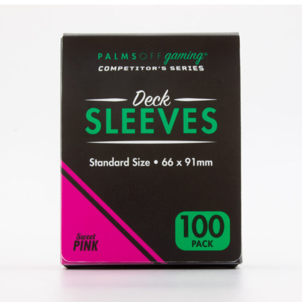 Sweet Pink - Competitor's Series Deck Sleeves 100pc - Palms Off Gaming
