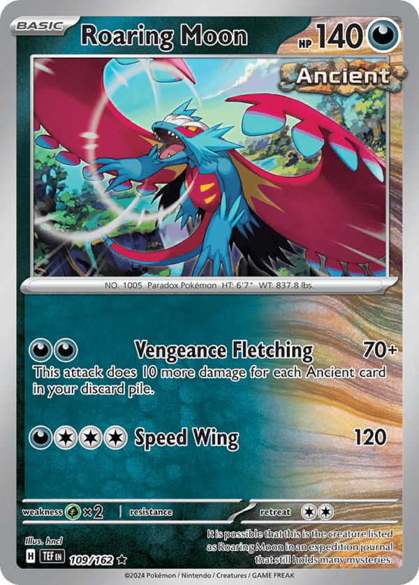 109/162 Roaring Moon Rare Temporal Forces