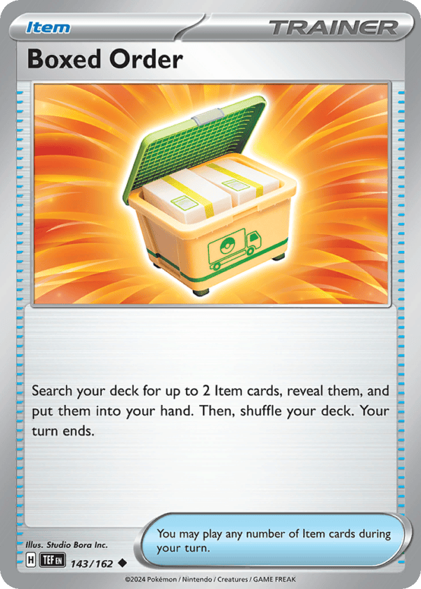 143/162 Boxed Order Uncommon Temporal Forces