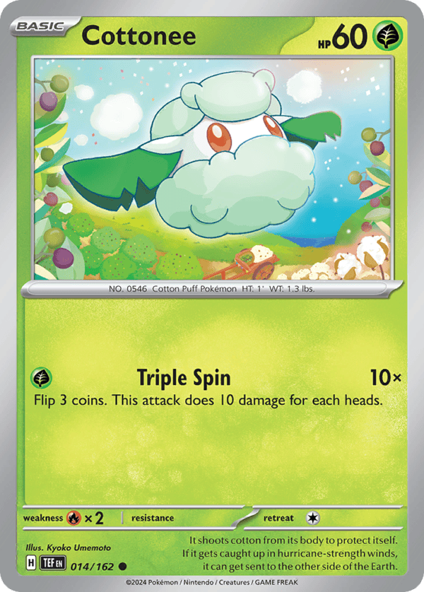 14/162 Cottonee Common Temporal Forces