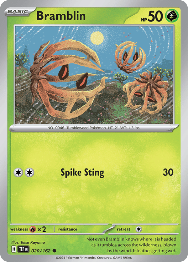 20/162 Bramblin Common Temporal Forces