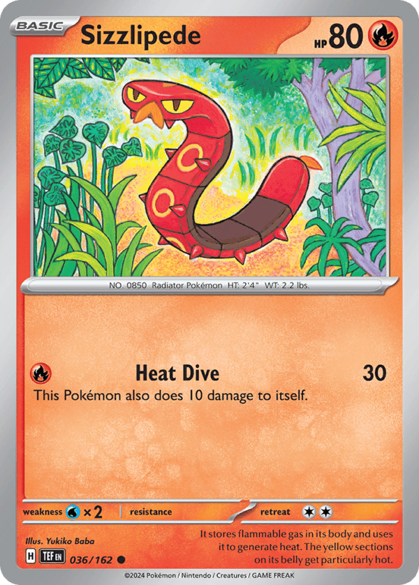 36/162 Sizzlipede Common Temporal Forces