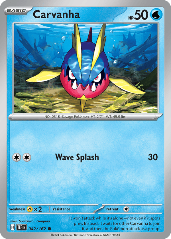 42/162 Carvanha Common Temporal Forces