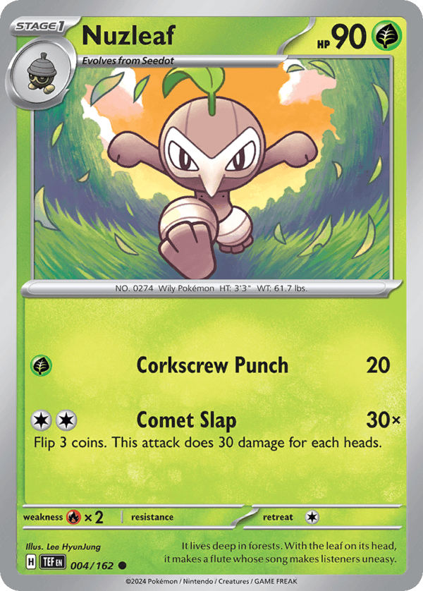 4/162 Nuzleaf Common Temporal Forces