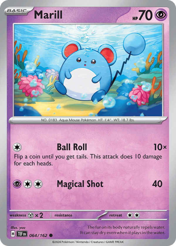 64/162 Marill Common Temporal Forces