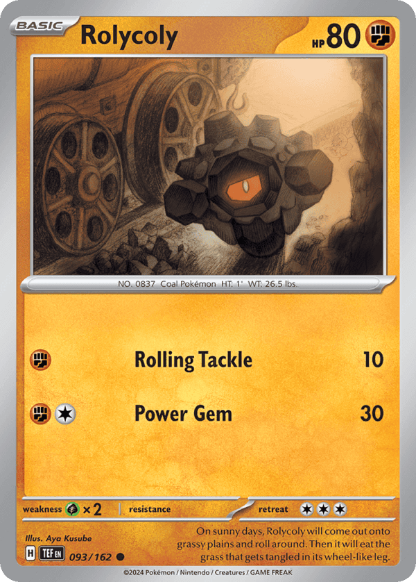 93/162 Rolycoly Common Temporal Forces