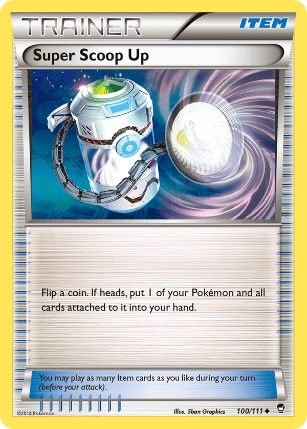 100/111 Super Scoop Up Uncommon Furious Fists