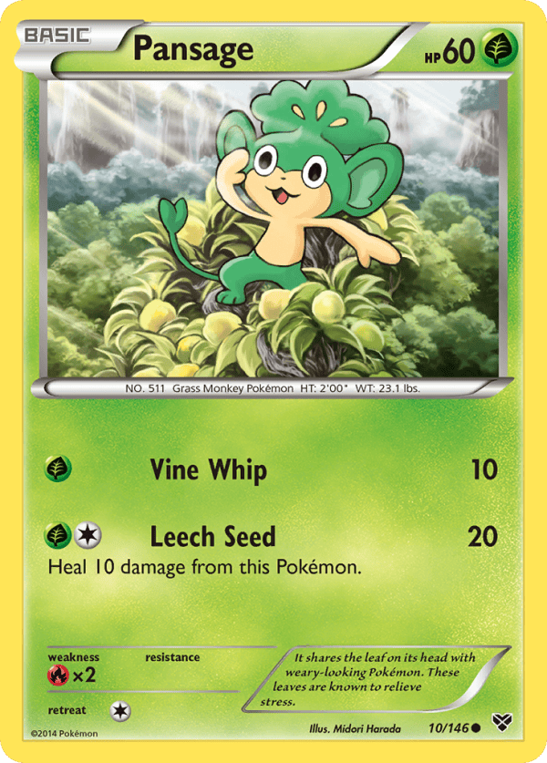 10/146 Pansage Common XY