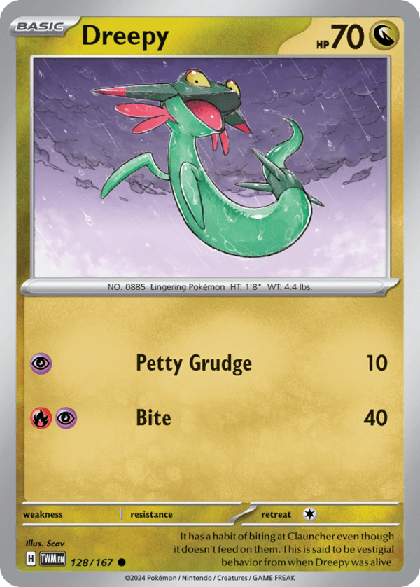 128/167 Dreepy Common Twilight Masquerade