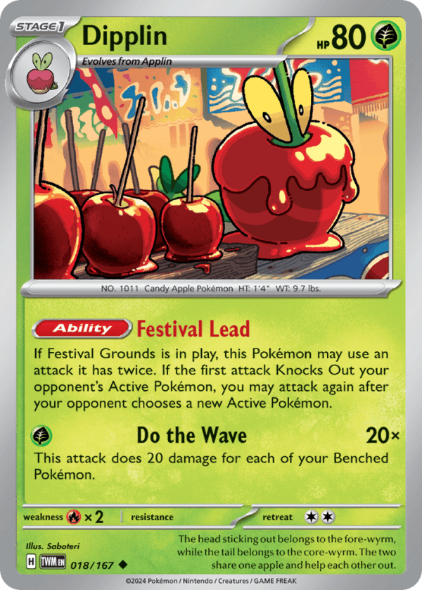 18/167 Dipplin Uncommon Twilight Masquerade