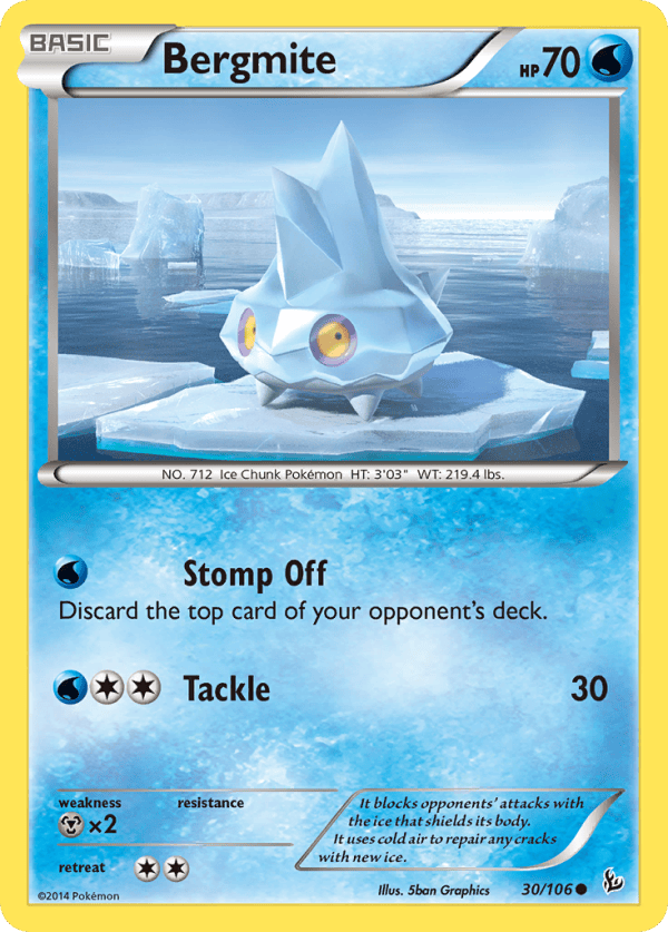 30/106 Bergmite Common Flashfire