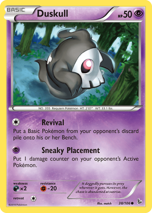 38/106 Duskull Common Flashfire