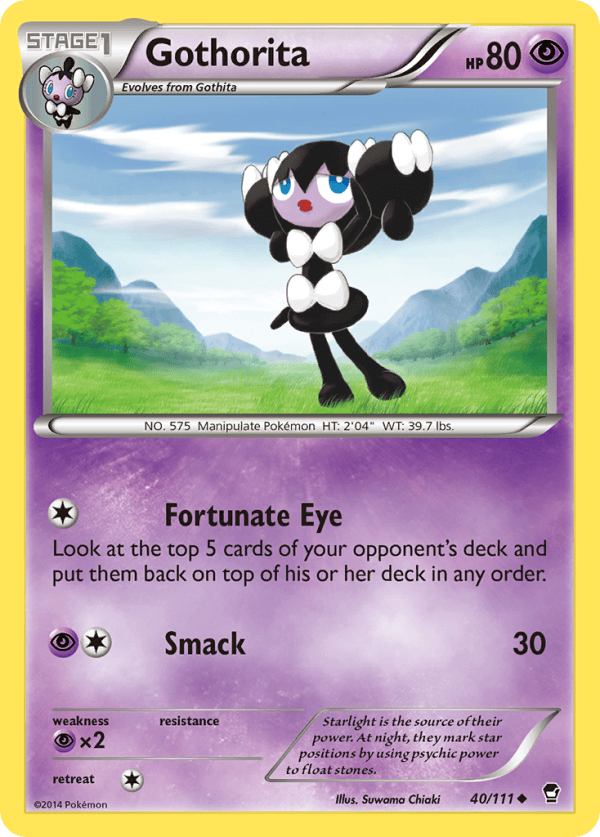 40/111 Gothorita Uncommon Furious Fists
