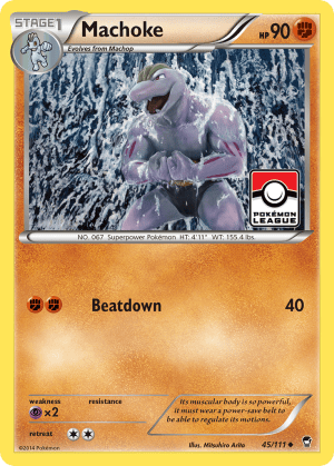 45/111 Machoke Uncommon Furious Fists