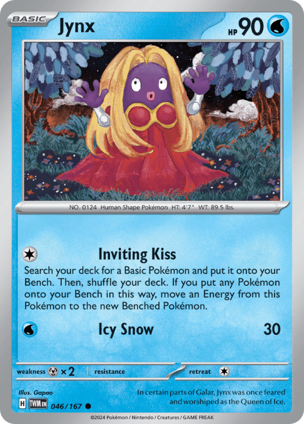 46/167 Jynx Common Twilight Masquerade