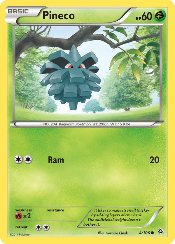 4/106 Pineco Common Flashfire