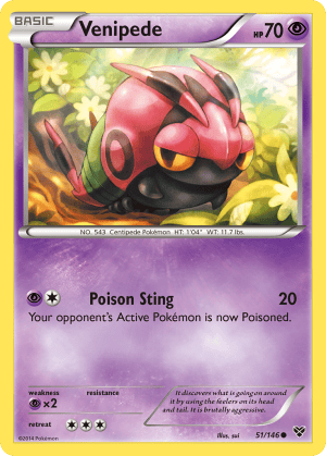 51/146 Venipede Common XY