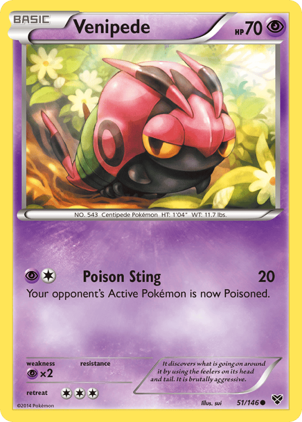51/146 Venipede Common XY