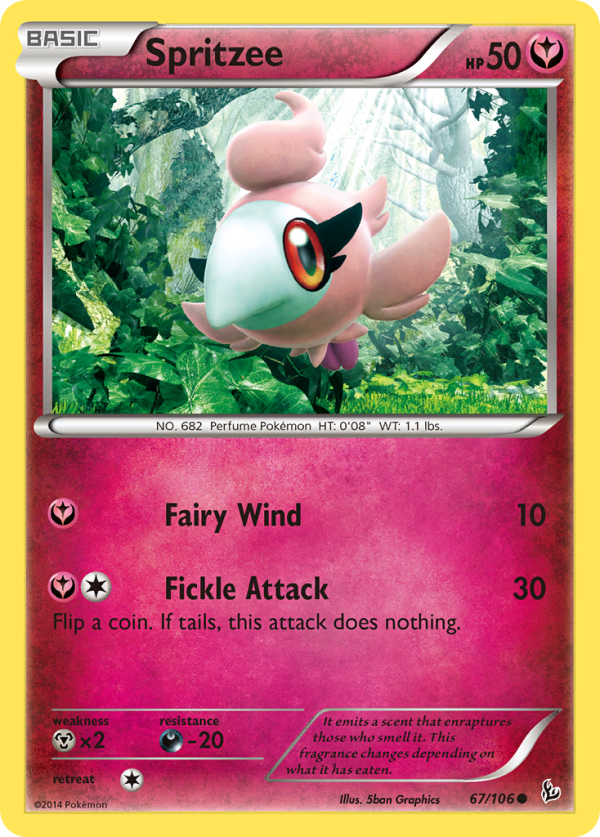 67/106 Spritzee Common Flashfire