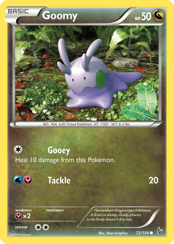 72/106 Goomy Common Flashfire