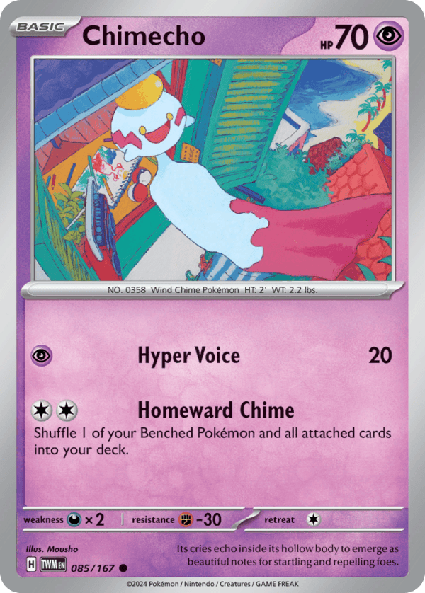 85/167 Chimecho Common Twilight Masquerade
