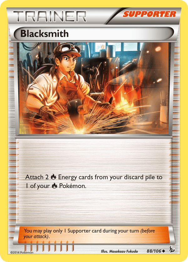 88/106 Blacksmith Uncommon Flashfire