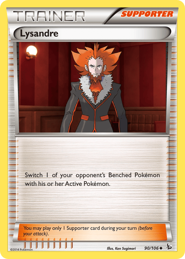 90/106 Lysandre Uncommon Flashfire