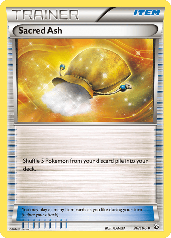 96/106 Sacred Ash Uncommon Flashfire