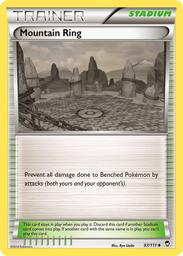 97/111 Mountain Ring Uncommon Furious Fists