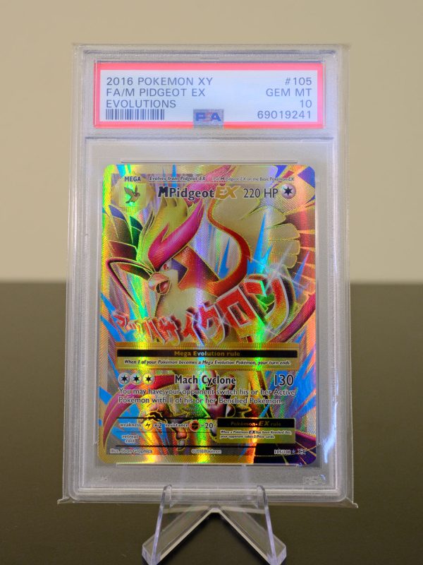 105 M Pidgeot EX Full Art XY Evolutions 2016 Pokemon PSA GEM MT 10