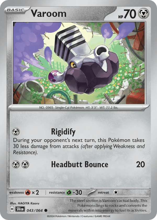 43/64 Varoom Common Shrouded Fable