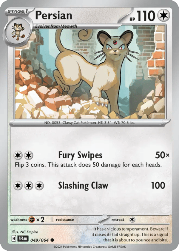 49/64 Persian Common Shrouded Fable