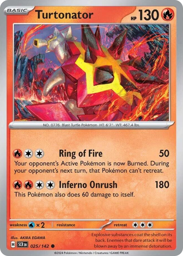 25/142 Turtonator Common Stellar Crown